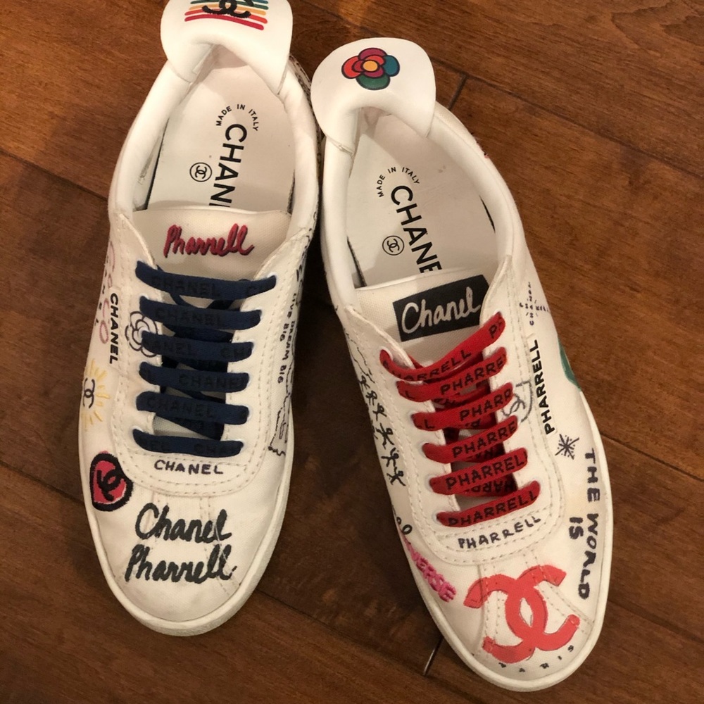Chanel Pharrell collaboration sneakers